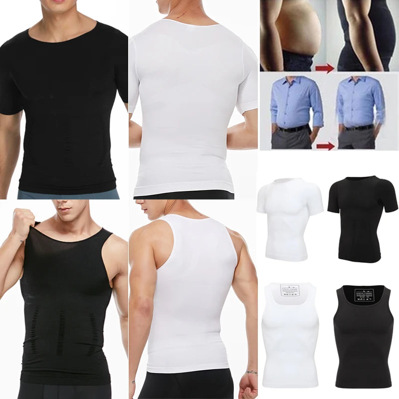 Camiseta modeladora e reguladora postural masculina