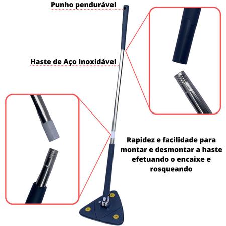 Mop Triangular com 360° graus